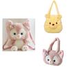 Lina Belle Winnie Plush Shoulder Bag Adorably Cute Handbag For Girls And Women