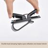 Carbon Fiber Car Sunglasses Clip – Multi-Function Eyewear & Bill Holder with Double-Headed Design for Cars