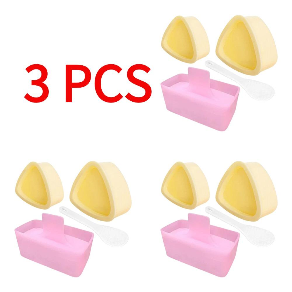 1/3SET New Sushi Making Kit Rectangular Sushi Mould Kitchen Accessories Set Bento Mould Cooking Tools Rice Making Kit