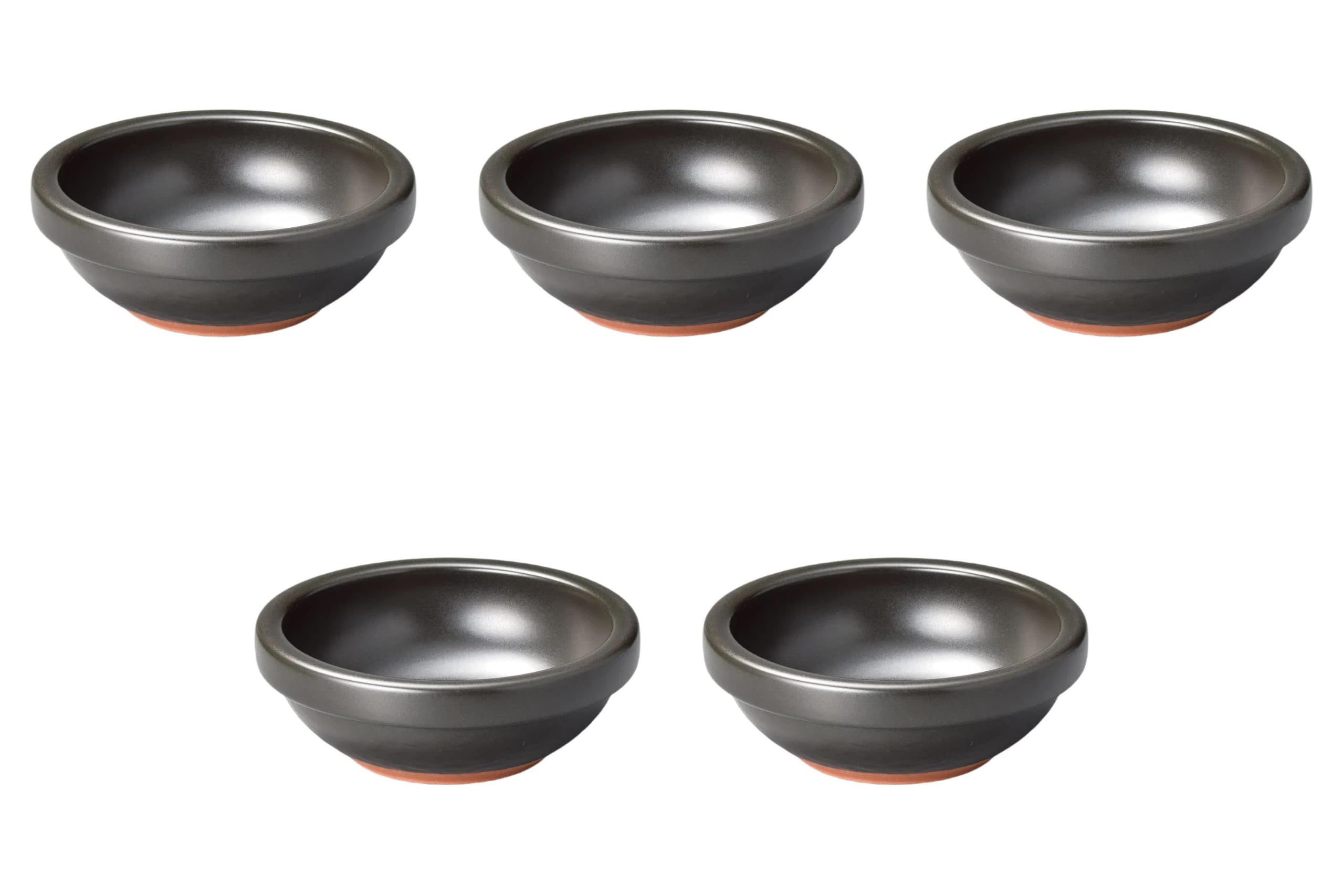

Set of 5 Shiramine Bibimbap x Banko Ware Bibimbap Direct Setomonohonpo (Black) [20.4 7.3 cm] Pot, Fire, чёрный