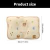 Infant Head Support Pillow for Baby Aged 0 To 12 Months Promoting Healthy Sleep Development with Gentle Cotton Fabric