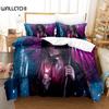 Fashion Anime Demon Slayer Bedding Set Single Twin Full Queen King Size Bed Set Adult Kid Bedroom Duvet Cover Set Home Textiles