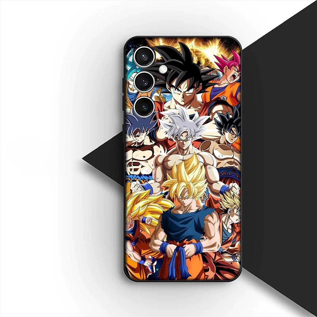 Cover for Motorola Moto G86 G57 E14 E15 G14 G34 G67 G84 G24 A54 G15 Power E22 Casing Phone Case Son Dragons Gokus Balls Gohan