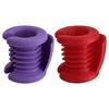 Yarn Guide Ring Knitting Thimble Tool Crochet Finger Guard Plastic Yarn Knitting Finger Protector for  Weaving  Crocheting