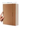 Horizontal Line Square Line Notebook A5 Blank Book Thickened Kraft Paper Notebook  Study Office