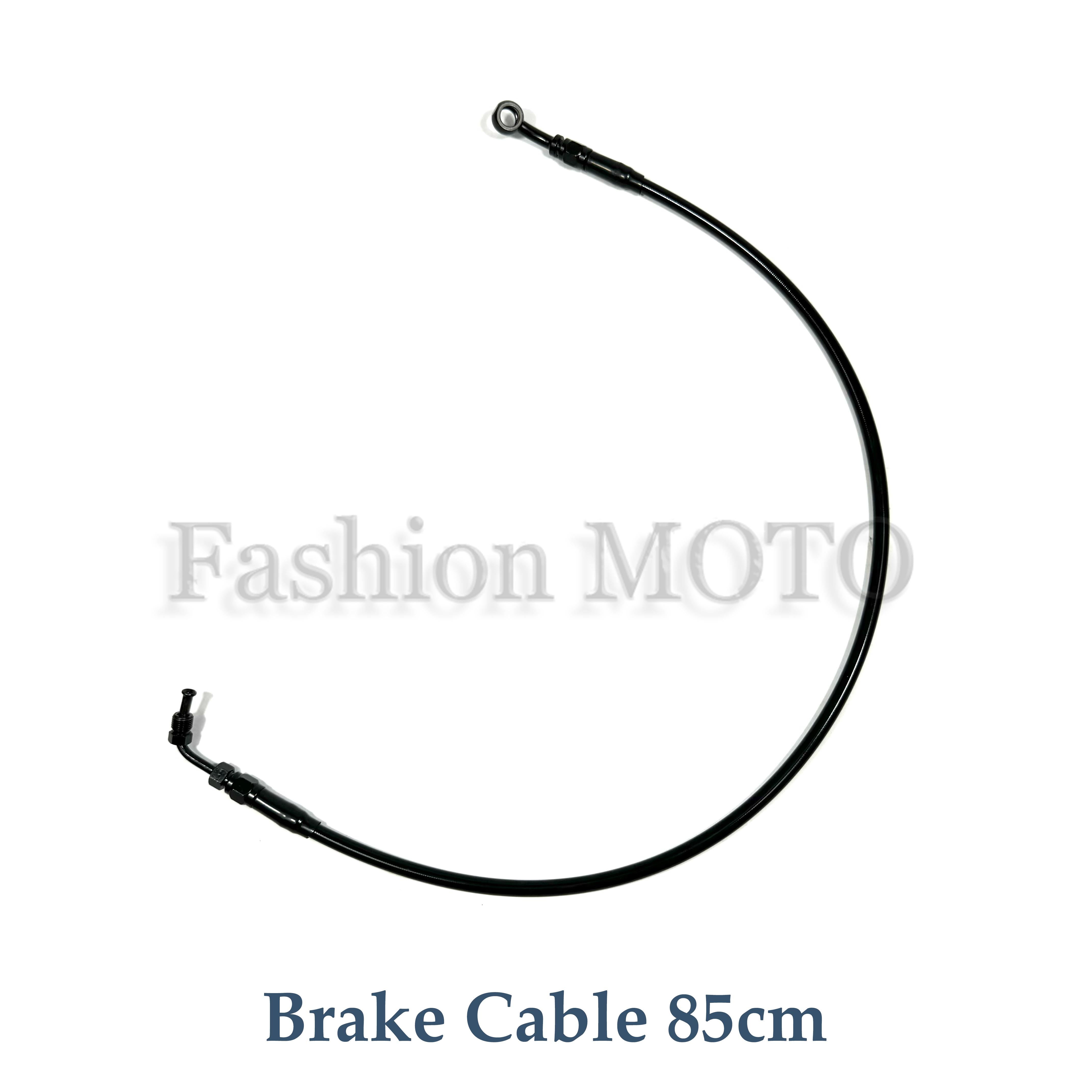 

Motorcycle Black Hydraulic Brake Hose Line Cable ABS Controller Adapter Kit 70-85cm For Harley Softail Deluxe Slim 2018-up Brake Cable 85cm