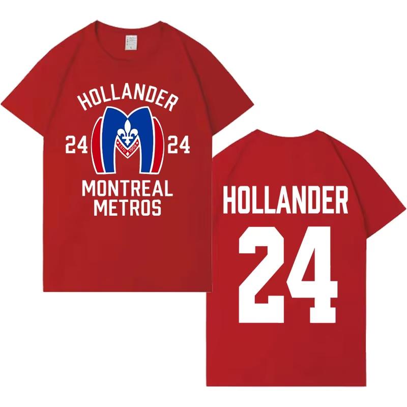 Heated Rivalry Shane Hollander 24 Montreal Metros Trendy Tee Shirt Mens Womens Gothic 2026 Pure Cotton Casual Graphics Tshirts