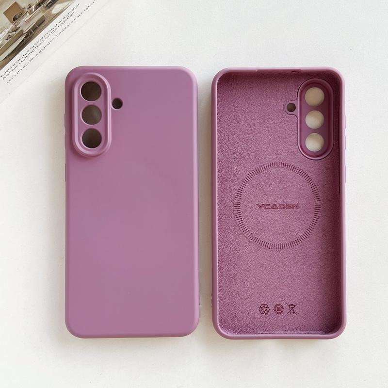 S26 Ultra Case Magnetic Liquid Silicone Soft Phone Cover Cases For Samsung S25 Ultra S26 S24 S23 S22 Plus A56 A55 A54 A16 5G