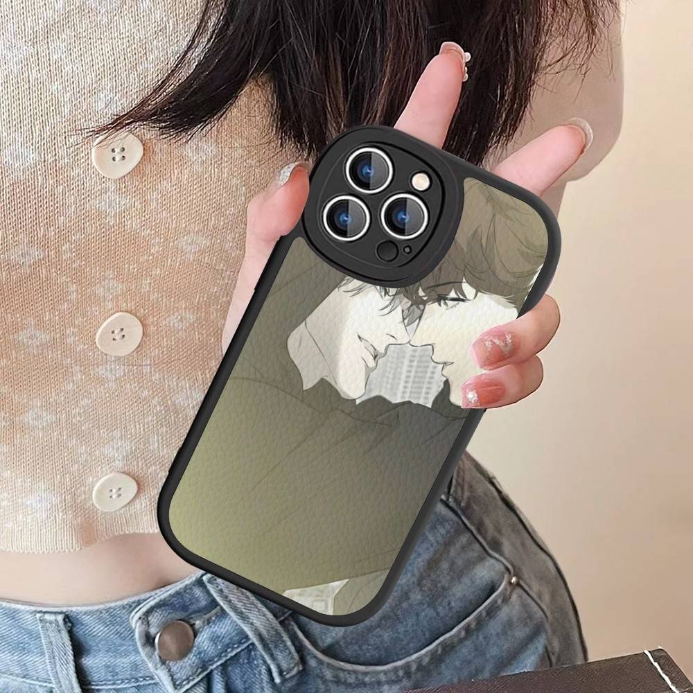 Nerd Project Bl Anime Leather Phone Case For IPhone 16 14 15 Pro Plus 13 12 11 Pro Max Silicone Cover