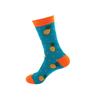 Moyu Trendige Baumwollsocken in Wadenhöhe mit Aufdruck für Damen und Herren – Herbst/Winter Kollektion