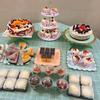 Multicolor Cake Stand Paper Cake Plate Creative Cupcake Display Rack  Wedding