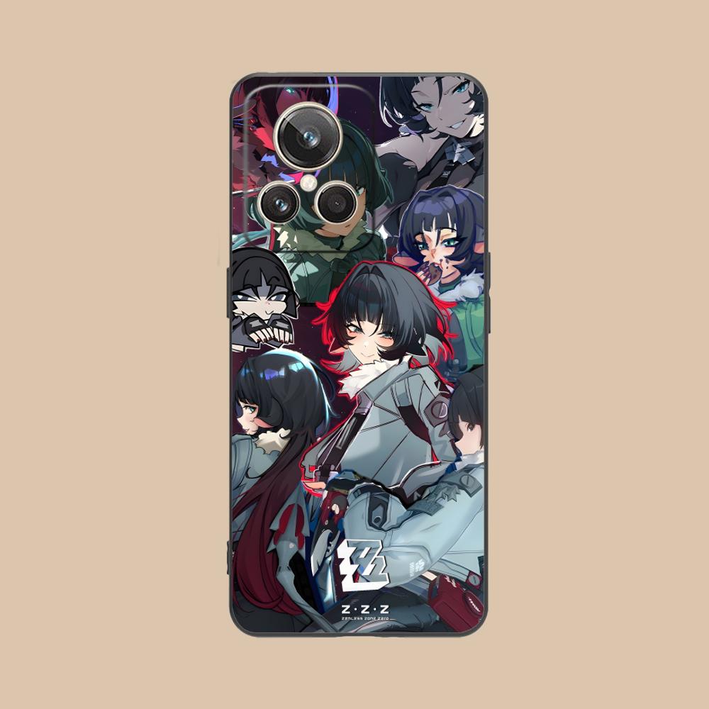 ZZZ Jane Doe Phone Case for Realme GT 8 Neo Pro C75 73 71 C67 65 C55 53 C35 31 C20 15 Soft TPU Shockproof Cover
