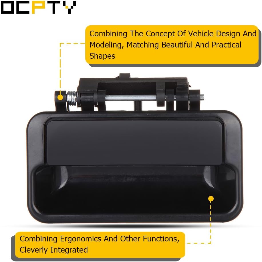 OCPTY Door Handles Exterior Driver Passenger Side Replacement fit 1989-1994 for Geo Metro for Pontiac Firefly for Suzuki Swift Outside Door Handles