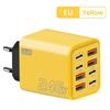 240W GaN USB C Charger 8 in 1 Fast Charging Phone Charger Power Adapter For iPhone Samsung Xiaomi Type C EU/US Plug Wall Charger 4