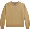 Polo Ralph Lauren Sweatshirt 25 Spring Summer New Year Edition Solid Color Crew Neck Long Sleeve Kids Sweatshirt Khaki CWPOKNIG8020546-250