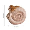 Retro Conch Girl Figurine Sea Snail Women Statue Sculpture Indoor Outdoor Home Office Desktop Bookshelf Decoration Ornament