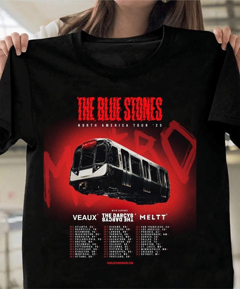The Blue Stones Tour 2025 Gift For Fan S to 3XL T-shirt Unisex T-Shirt XXXL