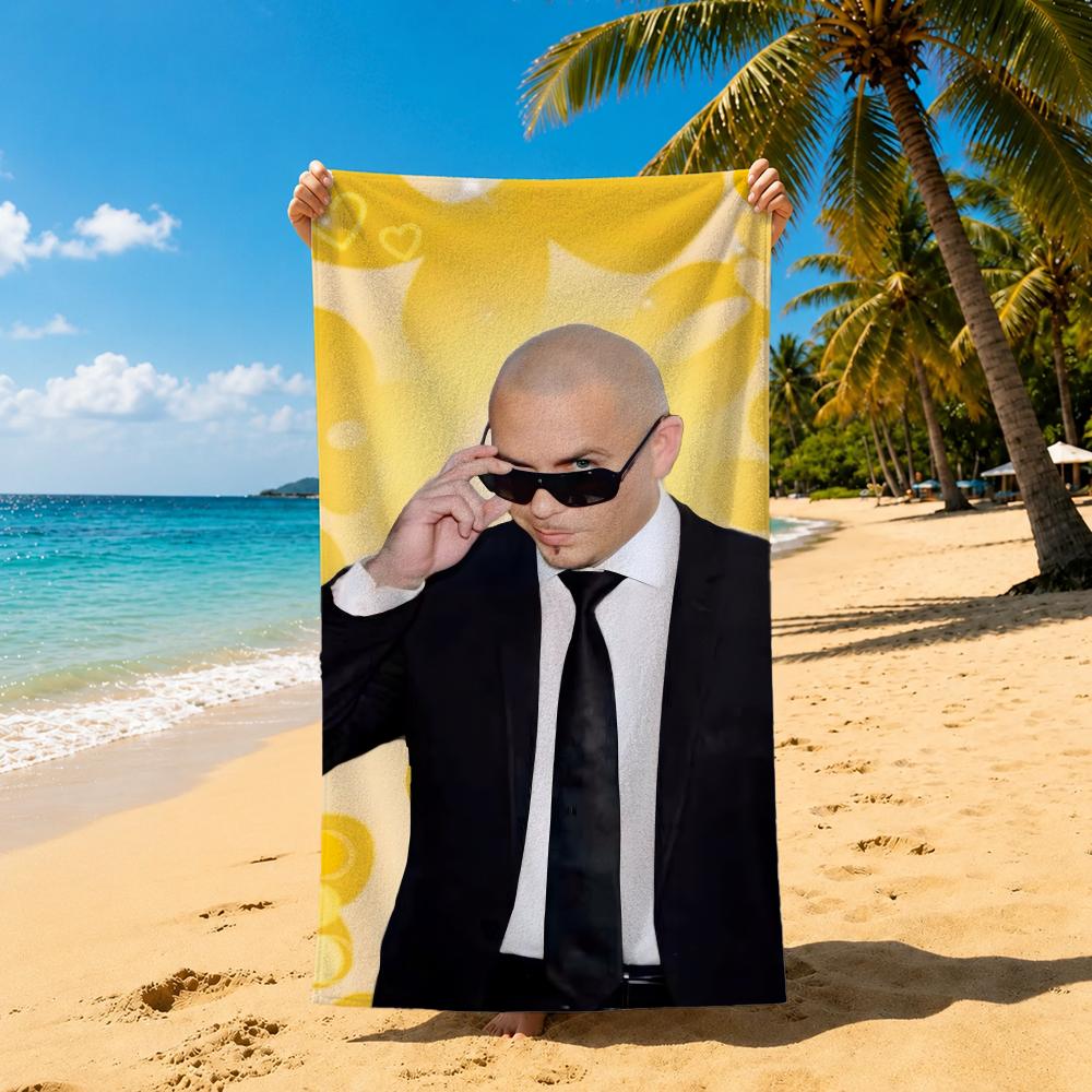 Singer M-Mr. Worldwide Towel Towel Soft Pool Gift For Travel Gym Shower Cool Camping Quick Dry Sports Large Beach Towel