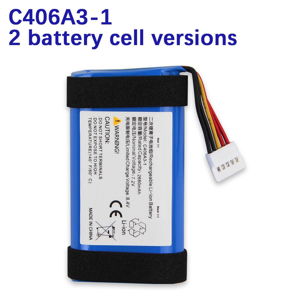 NEW Replacement Battery C406A3-1 C406A1 For Marshall Stockwell II Bluetooth Speaker Batteries