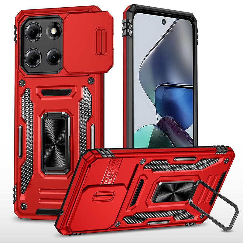 For MotoGStylus, The Anti-fall Bracket Phone Case Is Two-in-one Anti-fingerprint