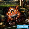 Custom Personalized Blanket Shakhtar Crest Soft Throw Blanket, Suitable for Family and Friends, Sofa Blanket,Home Decor Christmas gift