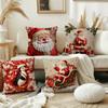 Santa Claus Snowman Cushion Cover Best Home Office Coffee Pillow Sofa Printing Decoration Room Shop Car Nordic Simplicity Hit