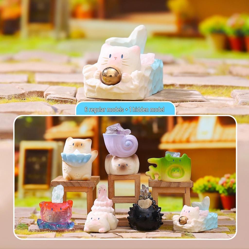Guochao Hanfu Girl Figurine: Spring Breeze Blind Box Collectible – Dreamy Decor & Gift