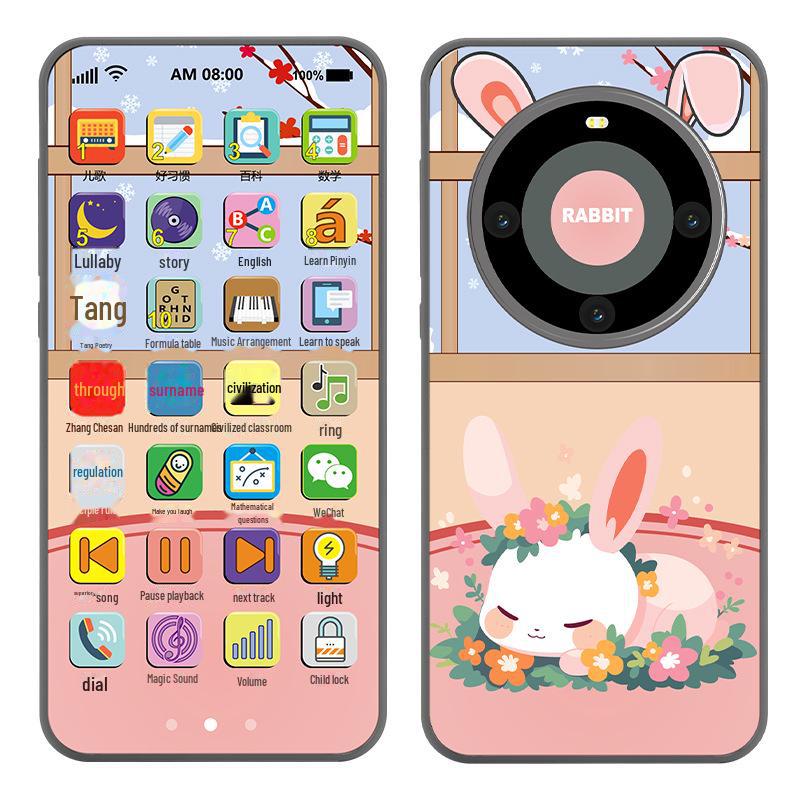 Infant Educational Mobile Phone Toy with Music, Lights, and Stories