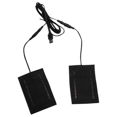 USB Electric Heating Pad For Gloves 5V USB Gloves Heated Pad 2 In1 Warming Heating Pad Carbon Fiber Heating Cloth for Winter