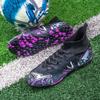 Scarpe da calcio alte uomo e donna tacchetti lunghi TF tacchetti spezzati scarpe da allenamento erba artificiale scarpe sportive giovanili
