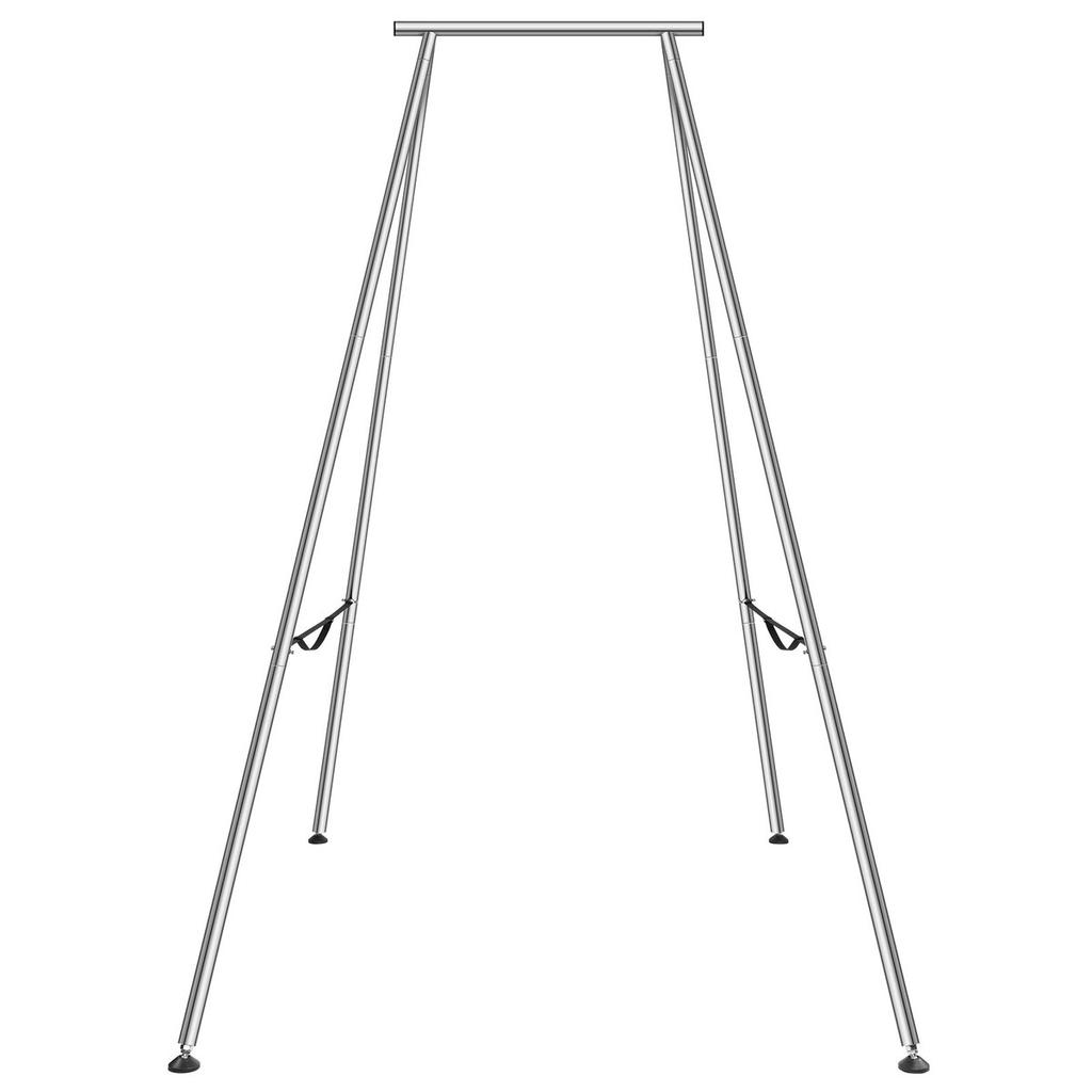 Aerial Yoga Frame, 9.67 Ft Height Yoga Swing Stand, Max 551.15 Lbs Load Chrome-Plated Steel Pipe Inversion Yoga Swing Stand Yoga Rig Yoga Sling