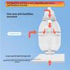 Baby Nasal Aspirator Hand Pump Nose Suctioner Easy Operate for First-time Parents Infant Nasal Care 1 Set
