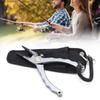 Fishing Pliers Aluminum Large Size Rustproof Fish Hook Remover with Storage Bag Lanyard Buckle for Fishing Line Cutting