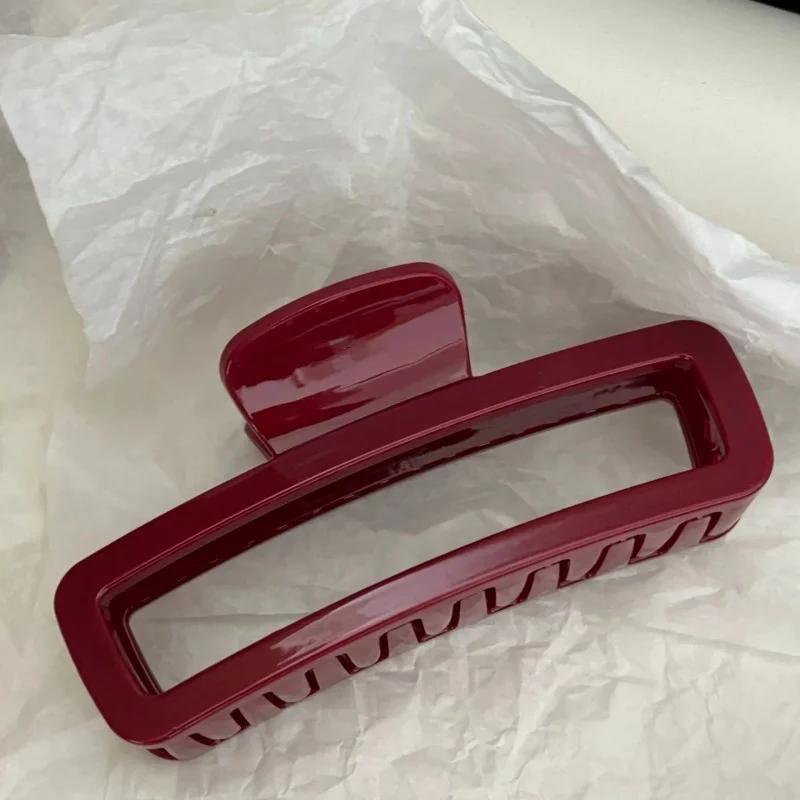 New Year Red Series Heart Butterfly Hair Accessories Star Shape Shark Clip Updo Pin Hair Claw Christmas Party Crab Hair Pins