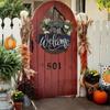 Handcrafted Wooden Letter Bowknot Holiday Garlands User friendly Door Or Wall Hanging For Seasonal Homes Decoration