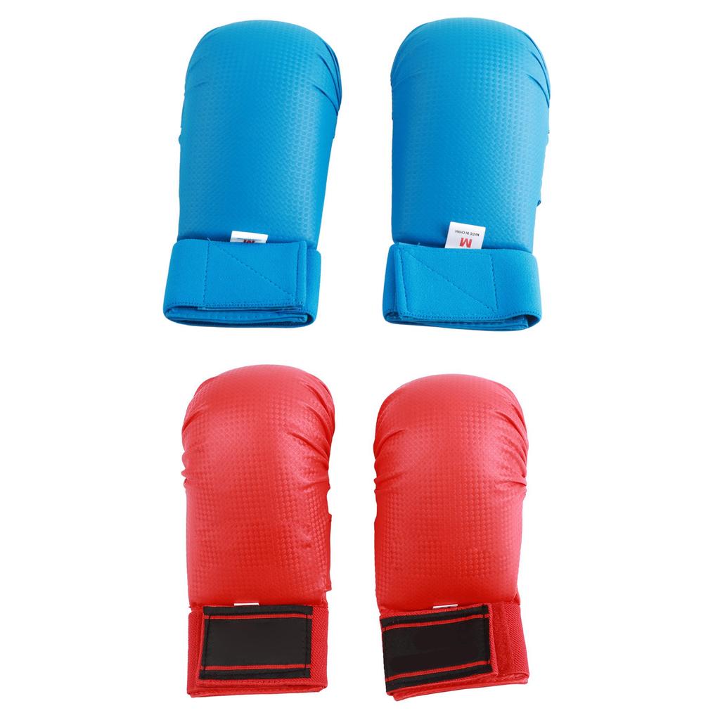 Rękawice Karate Para Rękawic Bokserskich Ochraniacz Dłoni Karate z Ochraniaczem na Kciuk do Sportów Walki Gry Treningowe