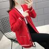 New Spring Autumn Korean Loose Sweater Women Coat Solid Knitting Outwear Female Casual Pockets Open Stitch Cardigan