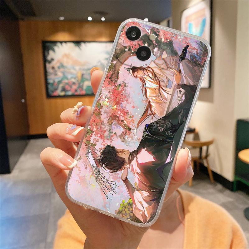 Comic Man Erha and His White Cat Master Transparent Phone Case For iPhone 15 16 14 13 12 11 Pro Max XS X XR SE 7 8 Plus Cover