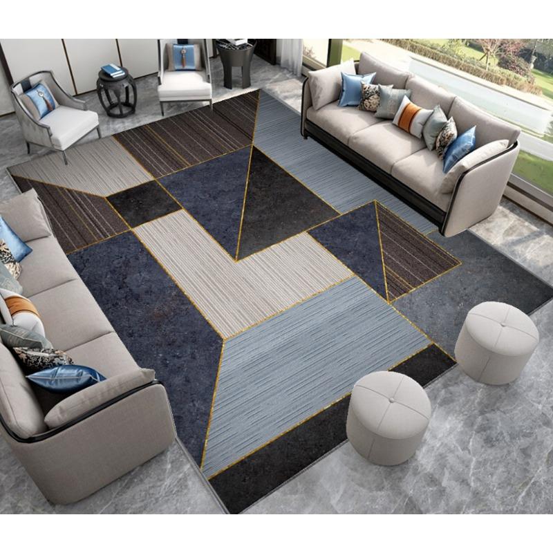 

Nordic Geometric Living Room Carpets Washable Short Velvet Rugs for Sofa Area Bedroom Home Decoration 60*90cm