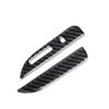 Carbon Fiber Interior Gear Shift Decor Panel Trim Fit For Ford Mustang 2015-