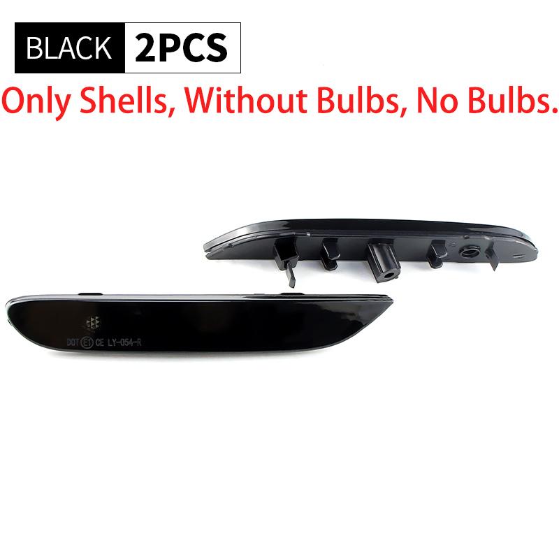 

2PCS Shell For Infiniti JX35 Q50 QX56 QX60 QX80 QX30 Leaf Pathfinder Rogue Altima Rogue Sport Bumper Brake Light Cover No Bulb