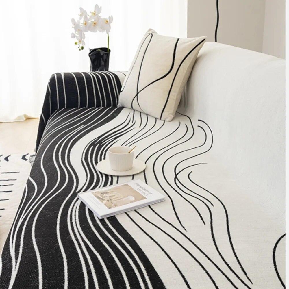 Luxury Sofa Towel Blanket for Living Room Chenille Non-slip Sofas Towel Couch Cover Corner Sofa Seat Pad Home Protection Covers