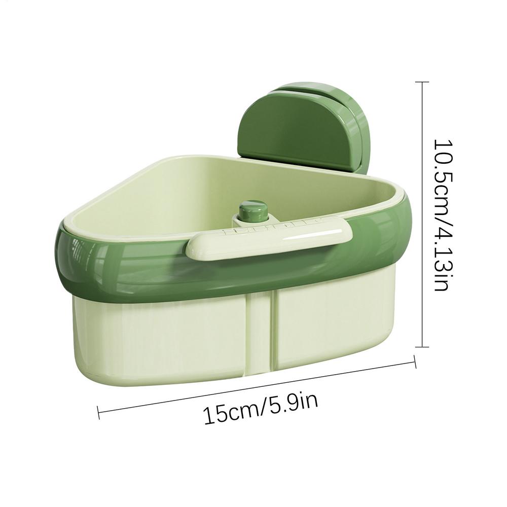 Corner Sink Strainer Suction Cup Sink Strainer Basket for Food Waste Suction Cup Sink Corner Rack Sinks Trash Waste Catcher