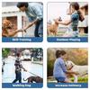 Dog Pouch Auto-Closing- Hands-Free Training Bag For Puppy Rewards, Leak-Proof Portable Pet Snack Dispenser For Walking Outdoor Travel