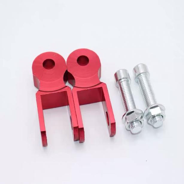 1Pair Motorcycle Rear shock absorber heightening pad Shock Absorber Height Extender Riser With screw For Dirt Bike Scooter Moped