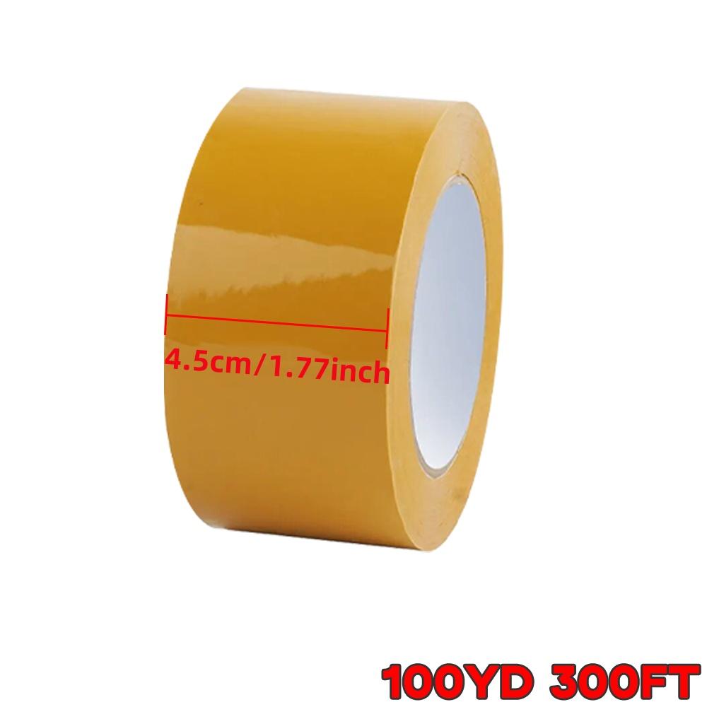 Transparent Yellow Transparent White Tape for Express Packaging of Large Rolls and Thick Box Sealing Yellow Tape