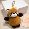 Raccoon Animal Doll Keychain Bear Plush Toys Small Pendant Capybara Plush Keychain  Home Decor