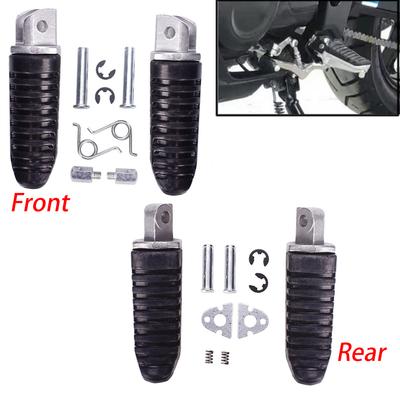 Motorcycle Rear Front  Footrest Footpeg Pedal Passenger Foot For Suzuki GSR600 GSF1200 GSX1300R