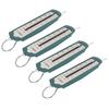 4pcs Metal Spring Bar Force Meter Rectangular Shape Spring Balance Lab Force Gauge  Lab Testing
