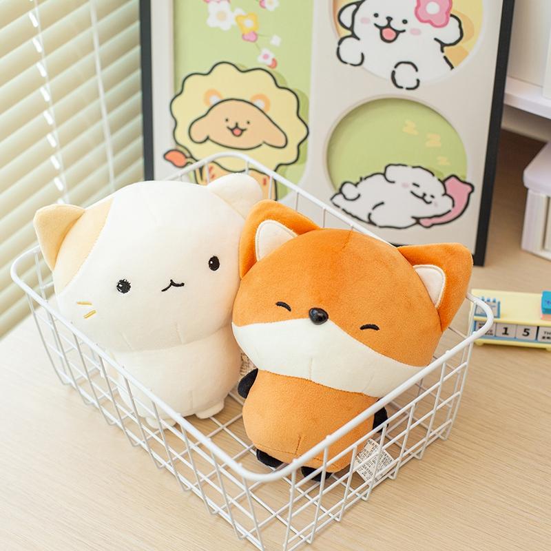 Fuchs Katze Maus Plüschtiere Entzückende Tier Stoffpuppen Kawaii Spielzeug Hobbys Sammlung Heimdeko Spielzeug Kinderpuppen Geburtstagsgeschenke